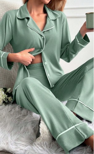 Pijama dama bumbac Ursulina 