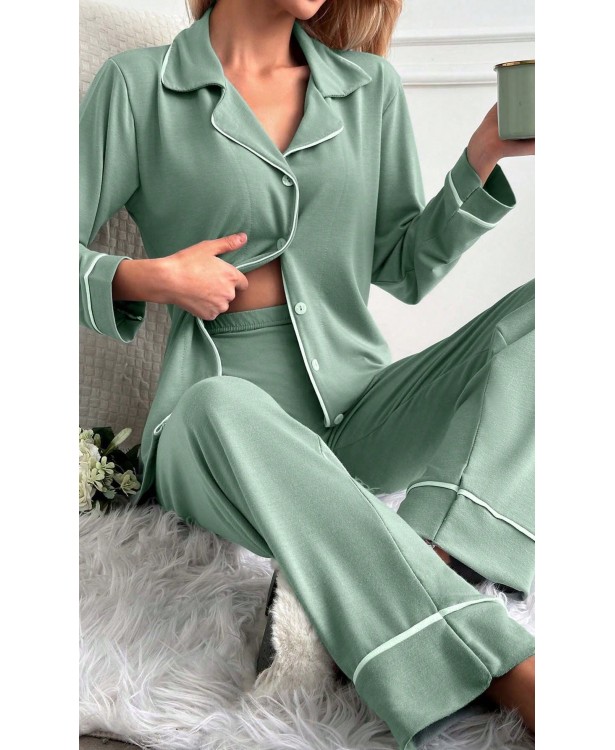 Pijama dama bumbac Ursulina