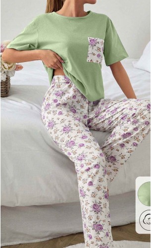 Pijama dama bumbac Senalda