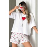 Pijama dama bumbac Crisanta