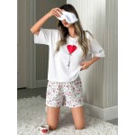 Pijama dama bumbac Crisanta