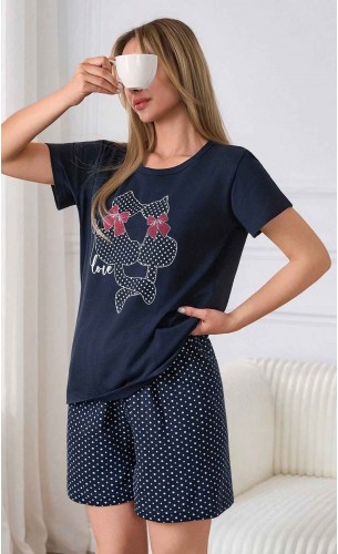 Pijama dama bumbac Pedra