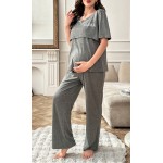 Pijama dama gravide Zoe