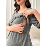 Pijama dama gravide Zoe