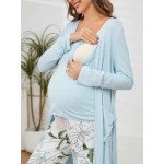Set pijama 3 piese gravide Butterball