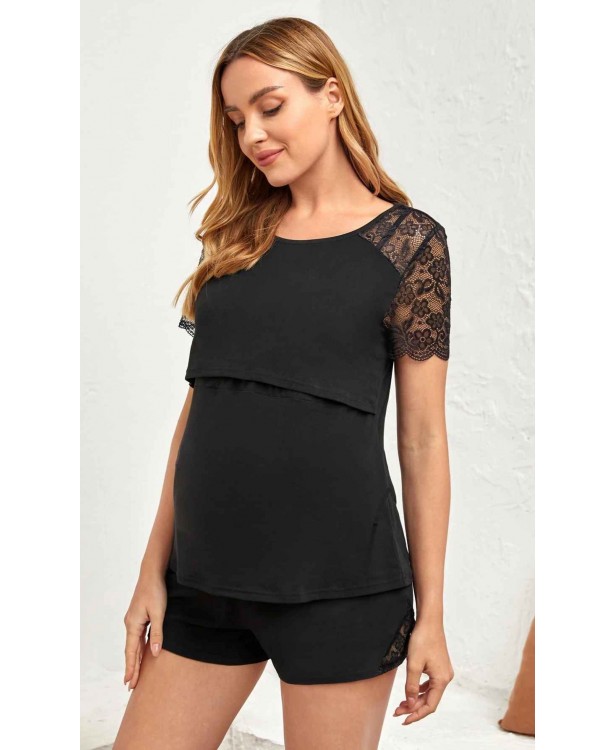 Pijama dama gravide Darling Mama