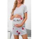 Pijama dama gravide Natalina