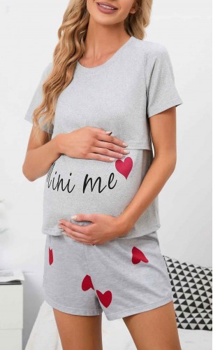 Pijama dama gravide Natalina