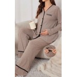 Pijama dama gravide Nelia