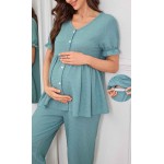 Pijama dama gravide Baby Blossom
