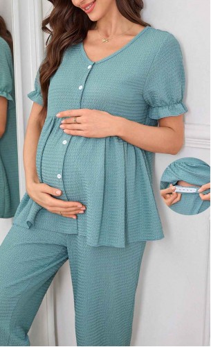 Pijama dama gravide Baby Blossom