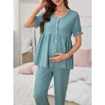 Pijama dama gravide Baby Blossom