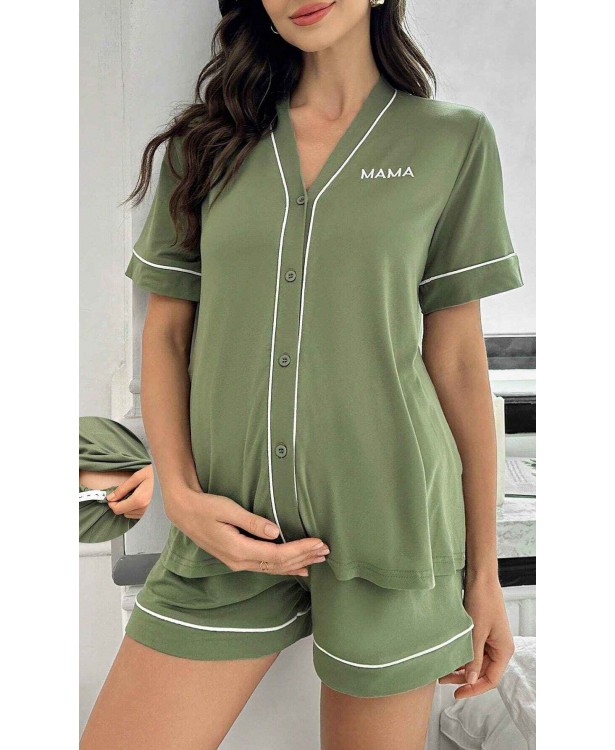 Pijama dama gravide Mama Bear