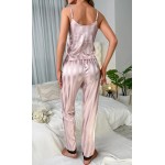 Pijama dama cu dantela Fashion Satin