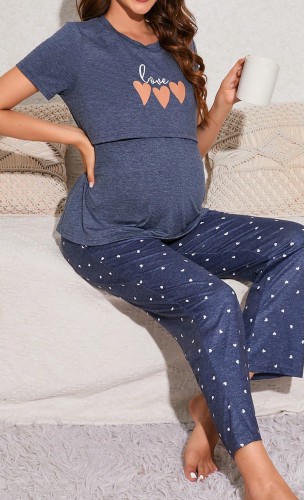 Pijama dama gravide Liliosa