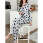 Pijama dama bumbac 100% Amanda