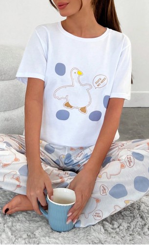 Pijama dama Blanca