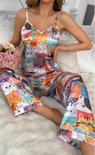 Pijama dama satin Rio