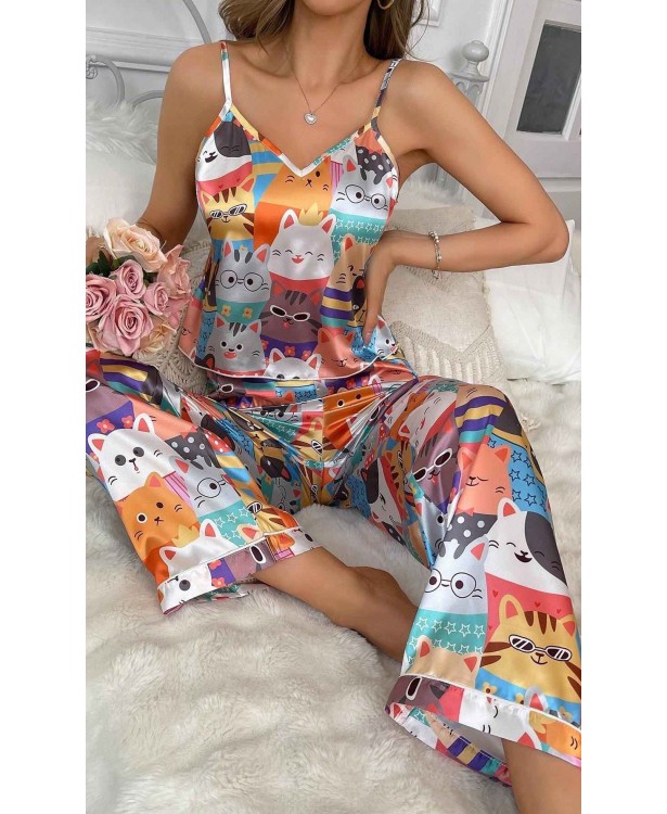 Pijama dama satin Rio