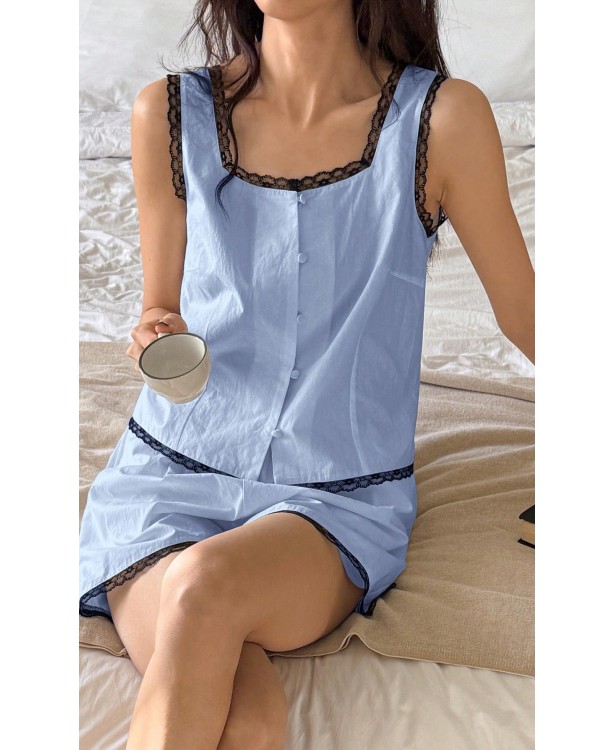 Pijama dama bumbac Sara