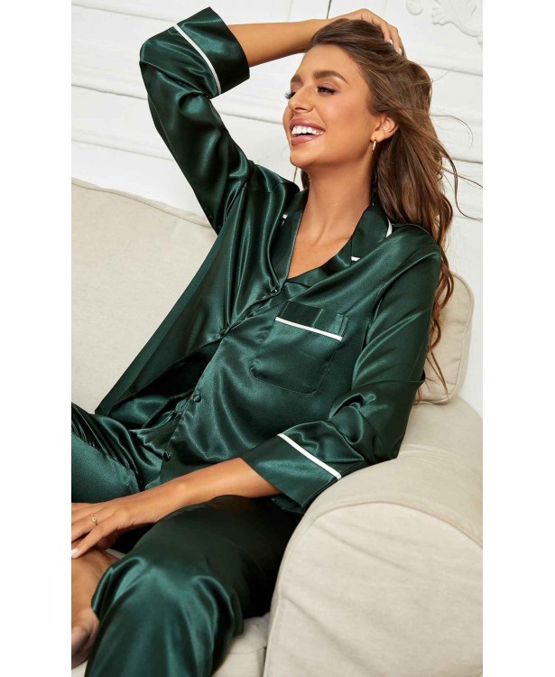 Pijama dama satin Emilia Pijama dama satin Emilia