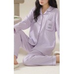 Pijama dama bumbac 100% Bianca