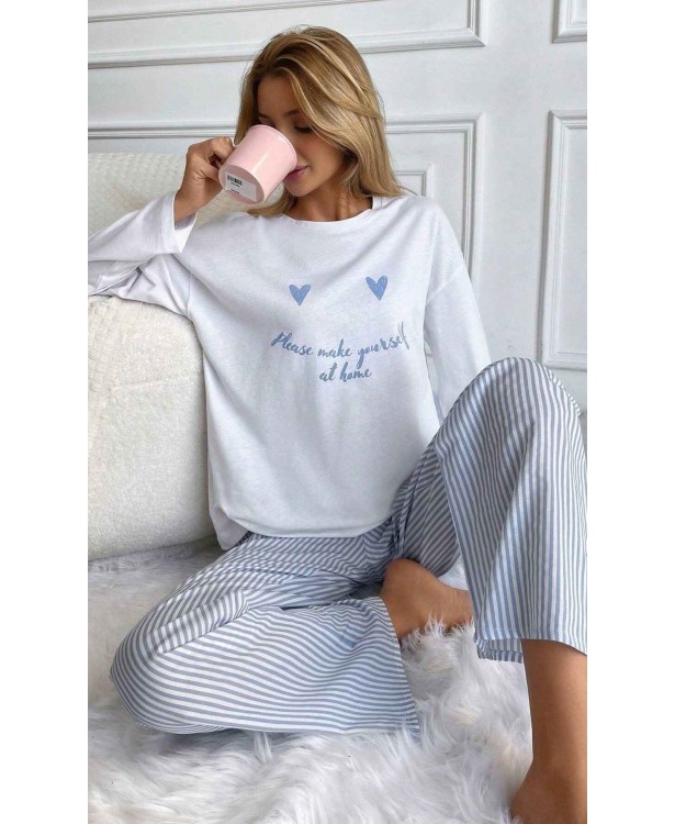 Pijama dama bumbac 100% Chloe