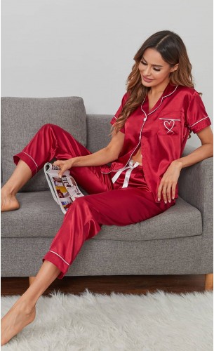 Pijama dama satin Sardegna