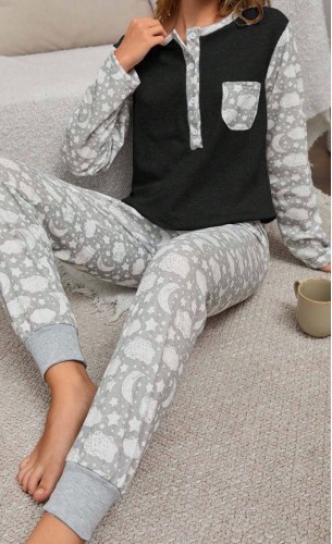 Pijama dama bumbac 100% Giulia